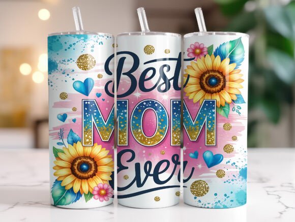 20oz Mother s Day Best Mom Ever Tumbler