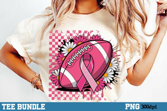 Breast Cancer Checkered Floral Football Review
