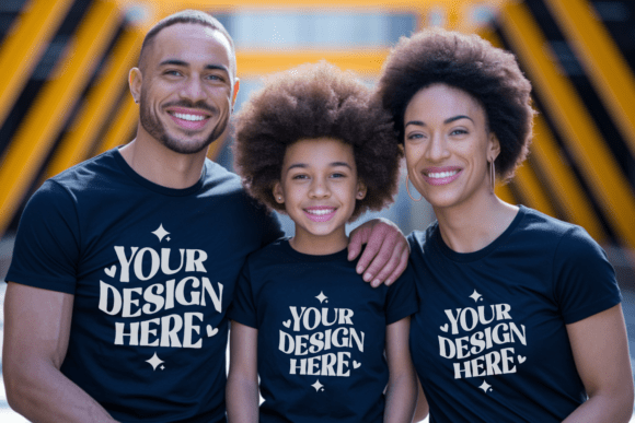 Family Group T-Shirt Mockups: A Designer’s Honest Review for Real Embroidery Use