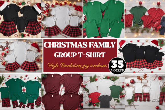 Family Group T-Shirt Mockups Bundle Review for Real Embroidery Projects