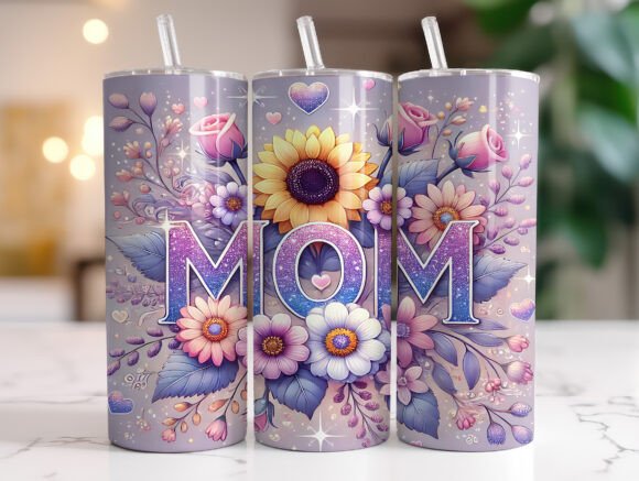 Floral Mom Mother s Day Tumbler Wrap Review