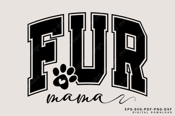 Fur Mama Svg Png, Dog Mama Varsity PNG: A Designer’s Real-World Review