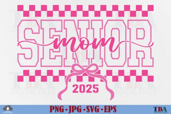 h1Coquette Senior Mom 2025 Checkered Bow Review/h1