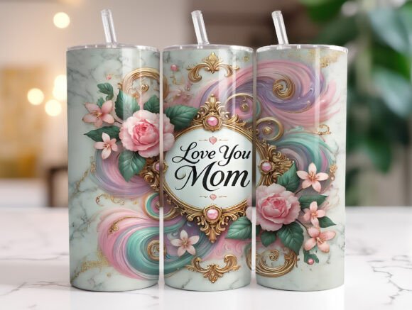 Love You Mom 20 Oz Tumbler Wrap PNG: A Designer’s Honest Review