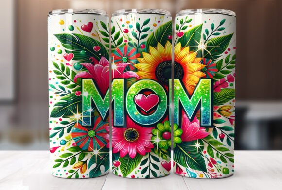 Mom 20 Oz Tumbler Wrap PNG Sublimation Review