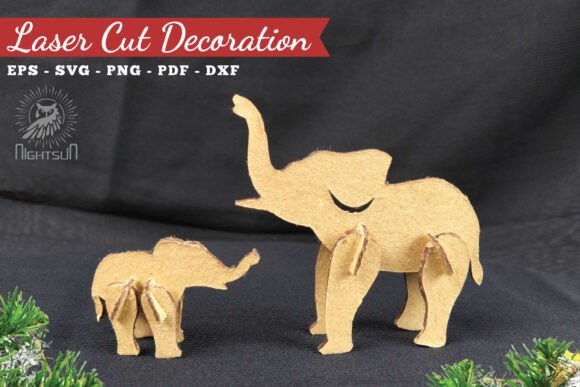 Mom and Baby Elephant Laser Cut: A Designer’s Real-Use Review