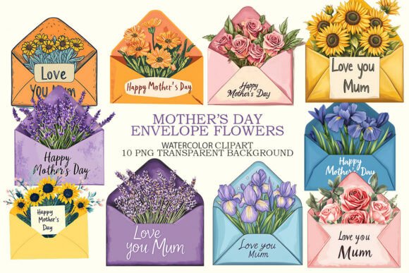 Mother’s Day Love You Mom Envelope Flower Review