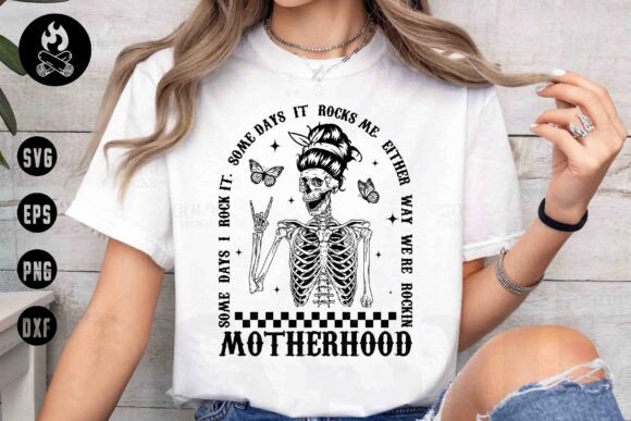 Rockin Motherhood Skeleton SVG for Moms Day: A Designer’s Real-World Review