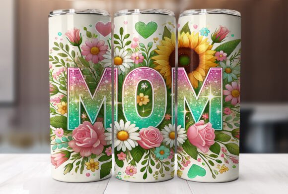 Sunflowers Floral Mom Tumbler Wrap Review